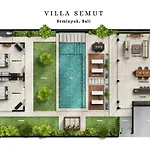 Villa 500M2 With 14M Pool, Bbq, Pinball - Seminyak