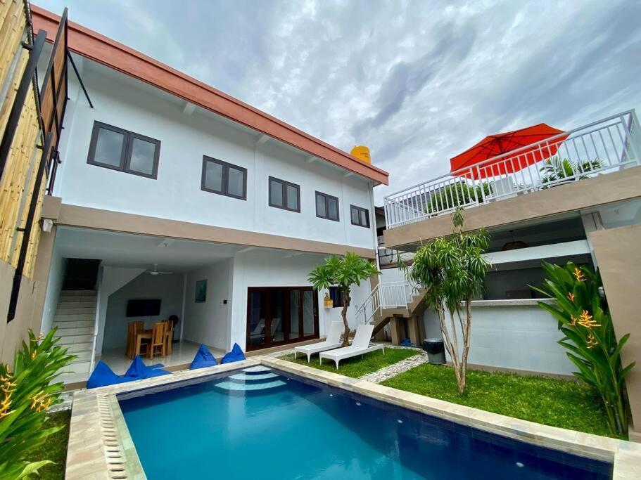 Family With Private Pool In