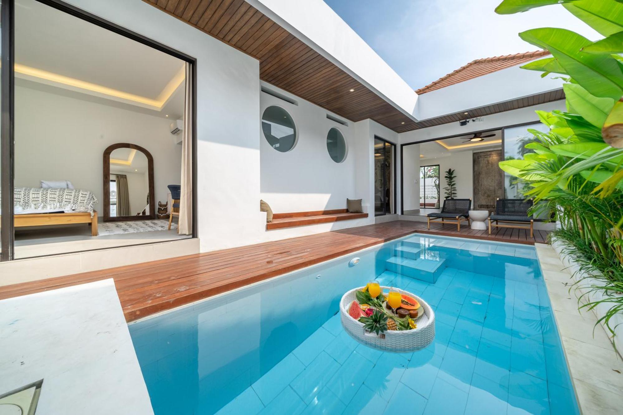 Sanjama - Unwind In Style - Brand New With A Private Pool In Bali Location *