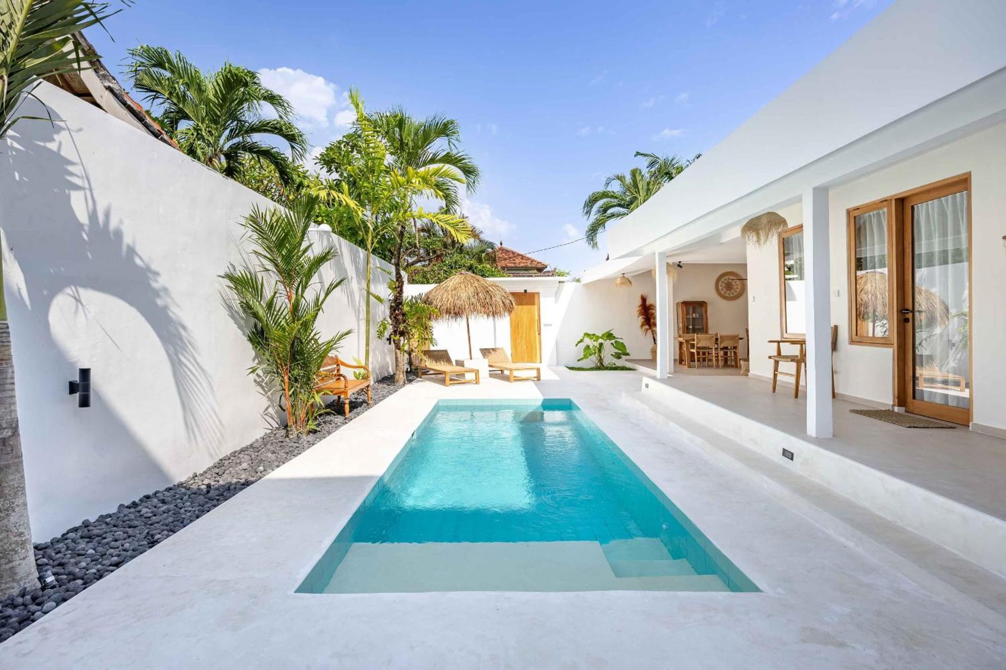 Villa Casa Kokoon - New Bright & Quiet 2br Mertanadi With Private Pool And Parking