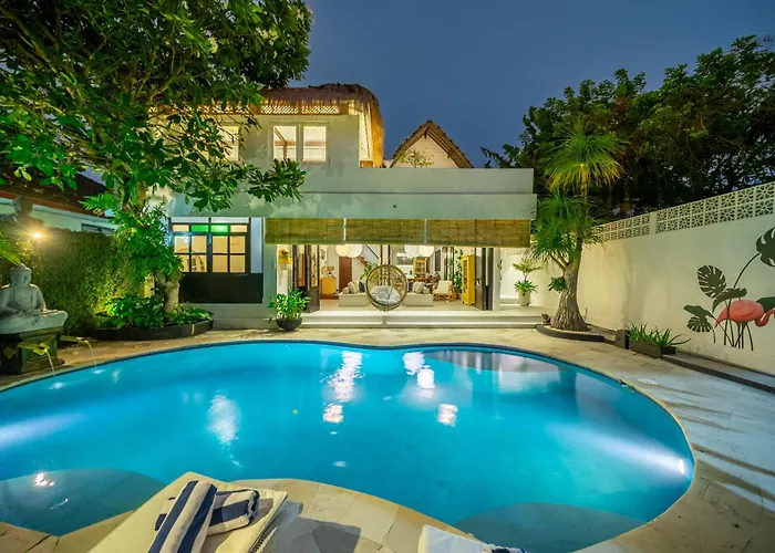 The Monroe Luxury 3-Bedroom Villa With Private Pool In Central Seminyak 900M To The Beach