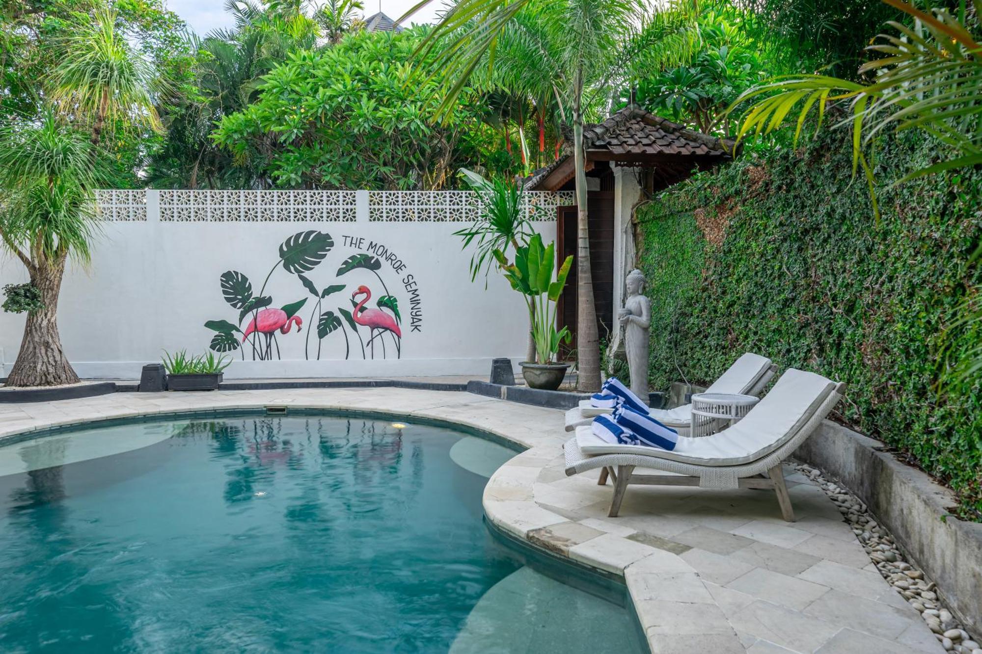 The Monroe Luxury 3-Bedroom Villa With Private Pool In Central Seminyak 900M To The Beach Villa