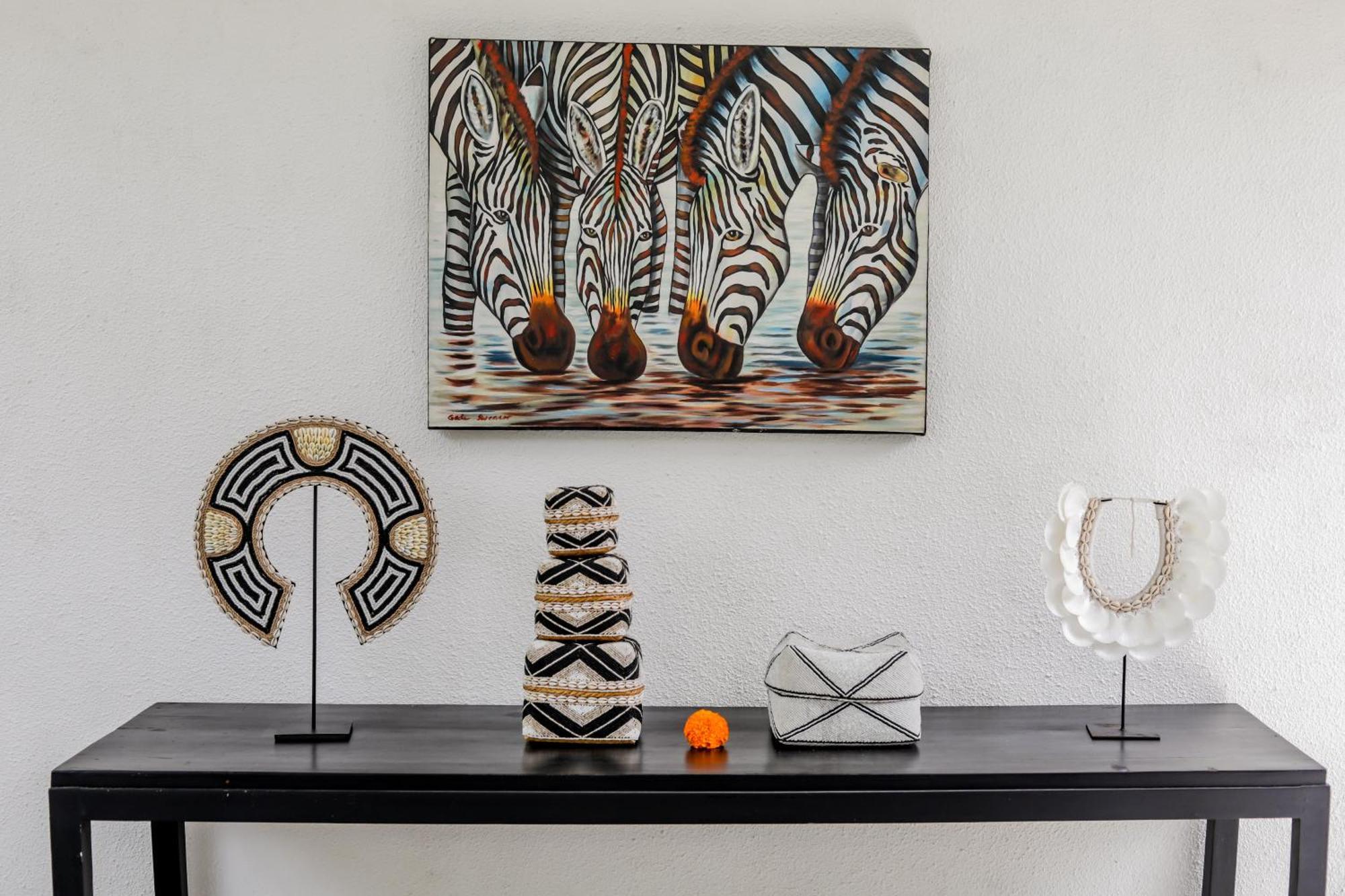 Zebra Walking Distance To Potato Head Villa