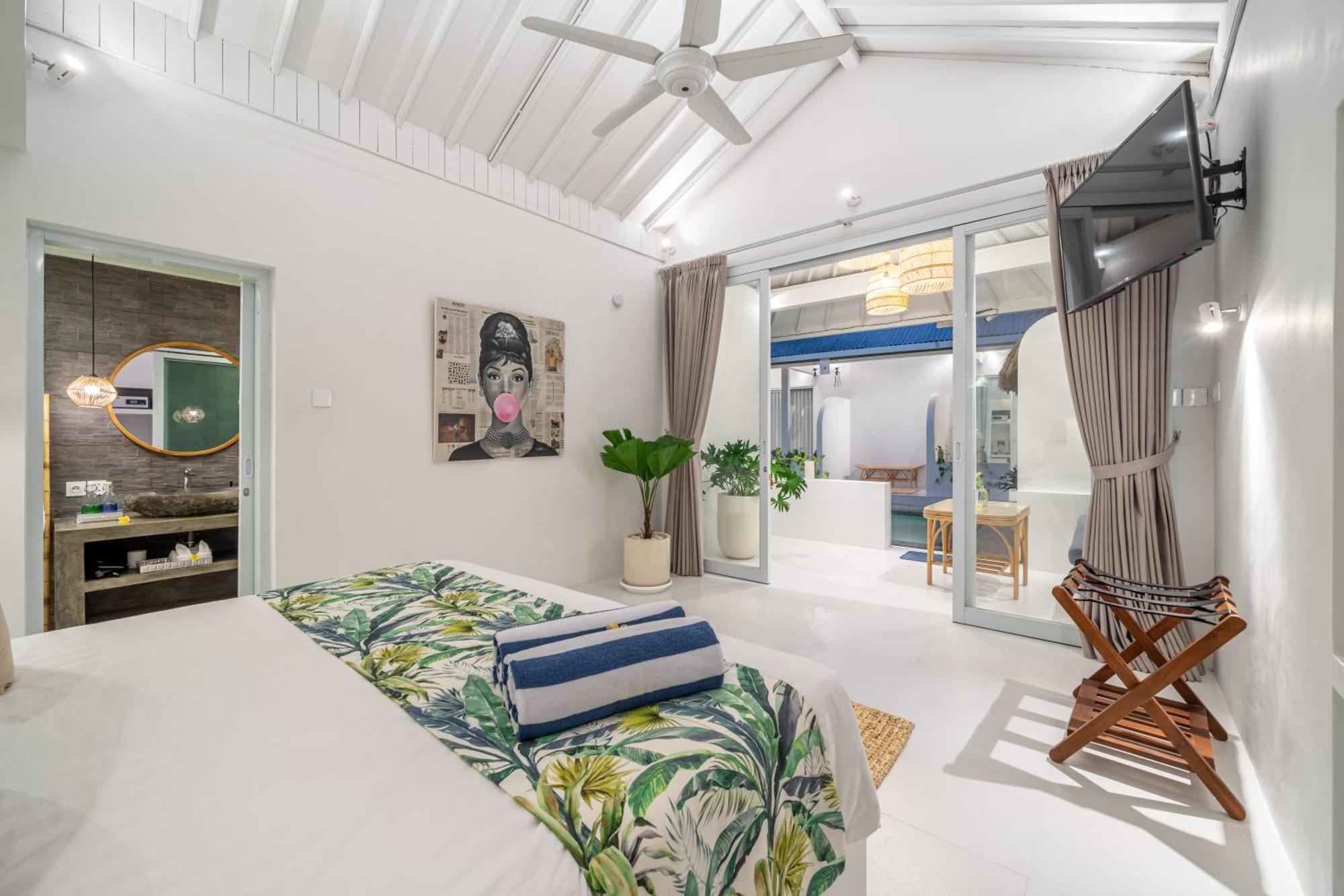 Guest house The Hepburn Stylish Single Room Guesthouse With Shared Pool 900M From Seminyak Beach