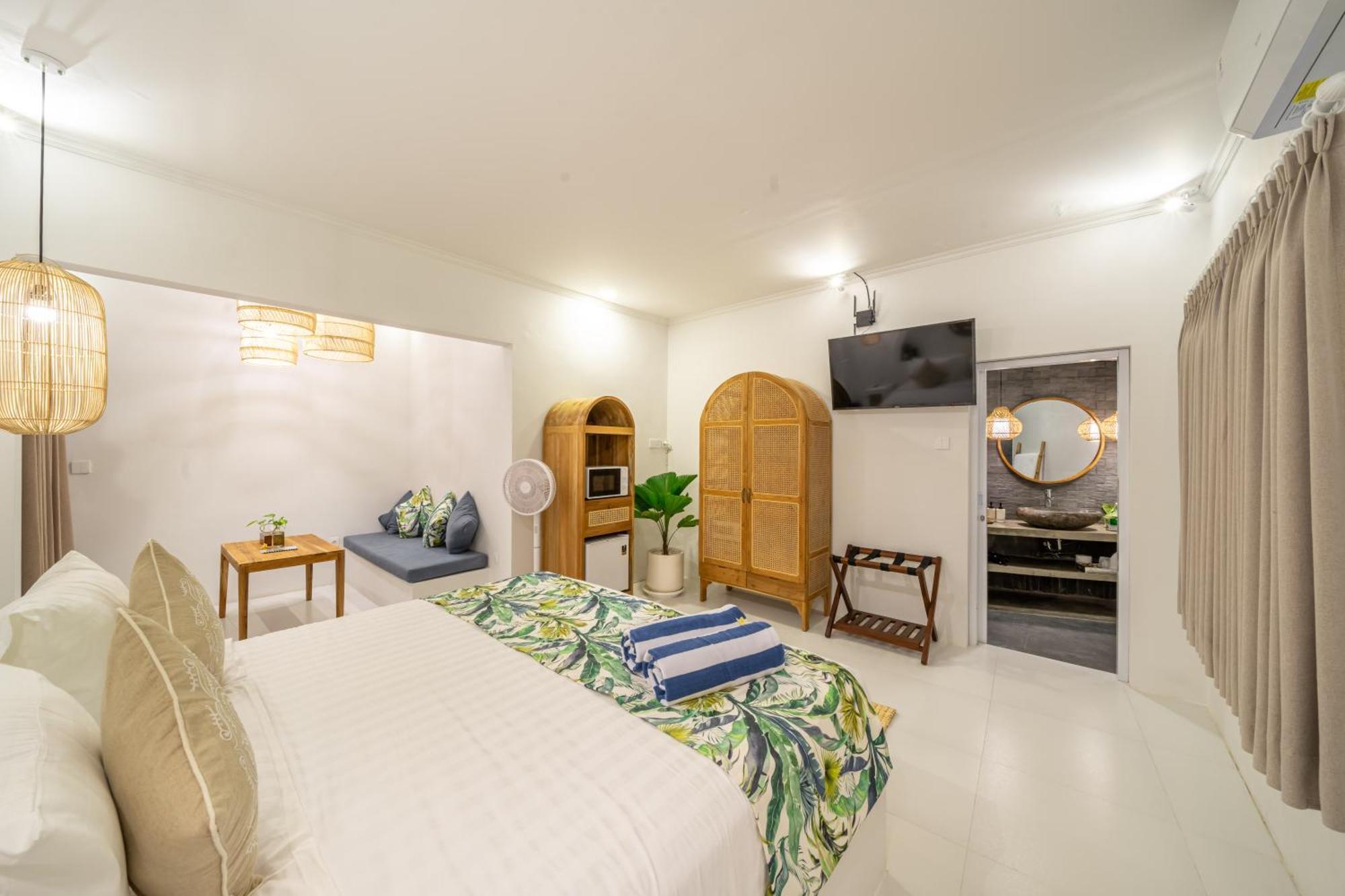 Guest house The Hepburn Stylish Single Room Guesthouse With Shared Pool 900M From Seminyak Beach
