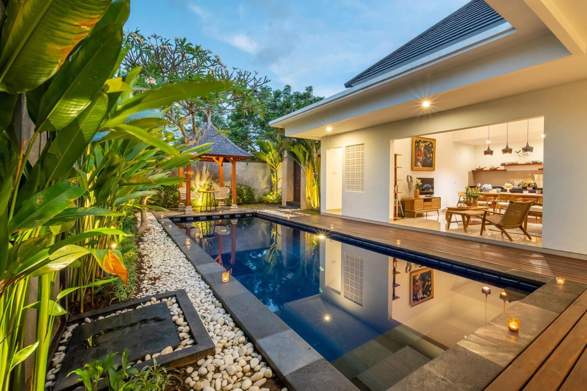 Arts Biyu Two-bedroom With Private Pool Kuta Villa