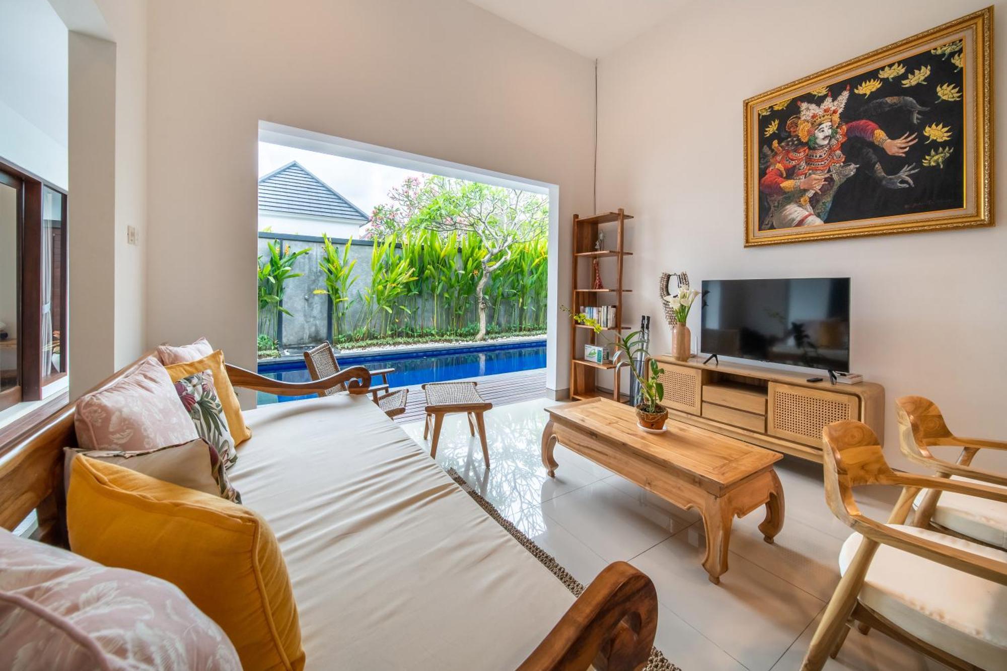 Arts Biyu Two-bedroom With Private Pool Kuta Villa *