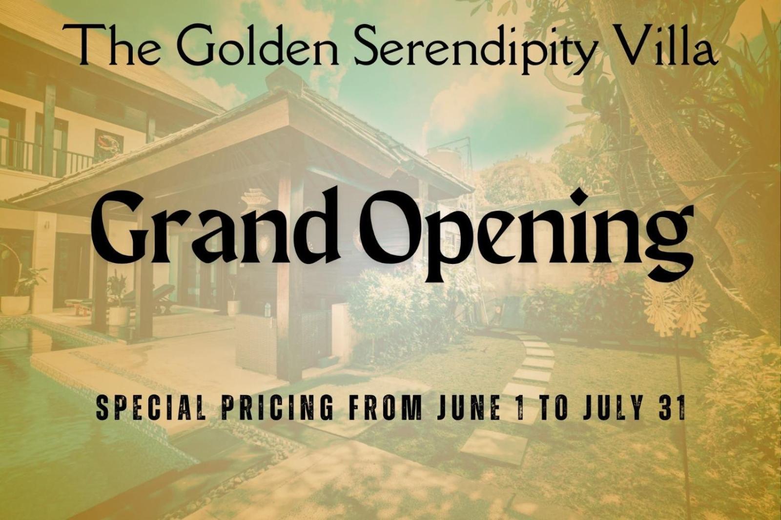 The Golden Serendipity Villa Seminyak (Bali)