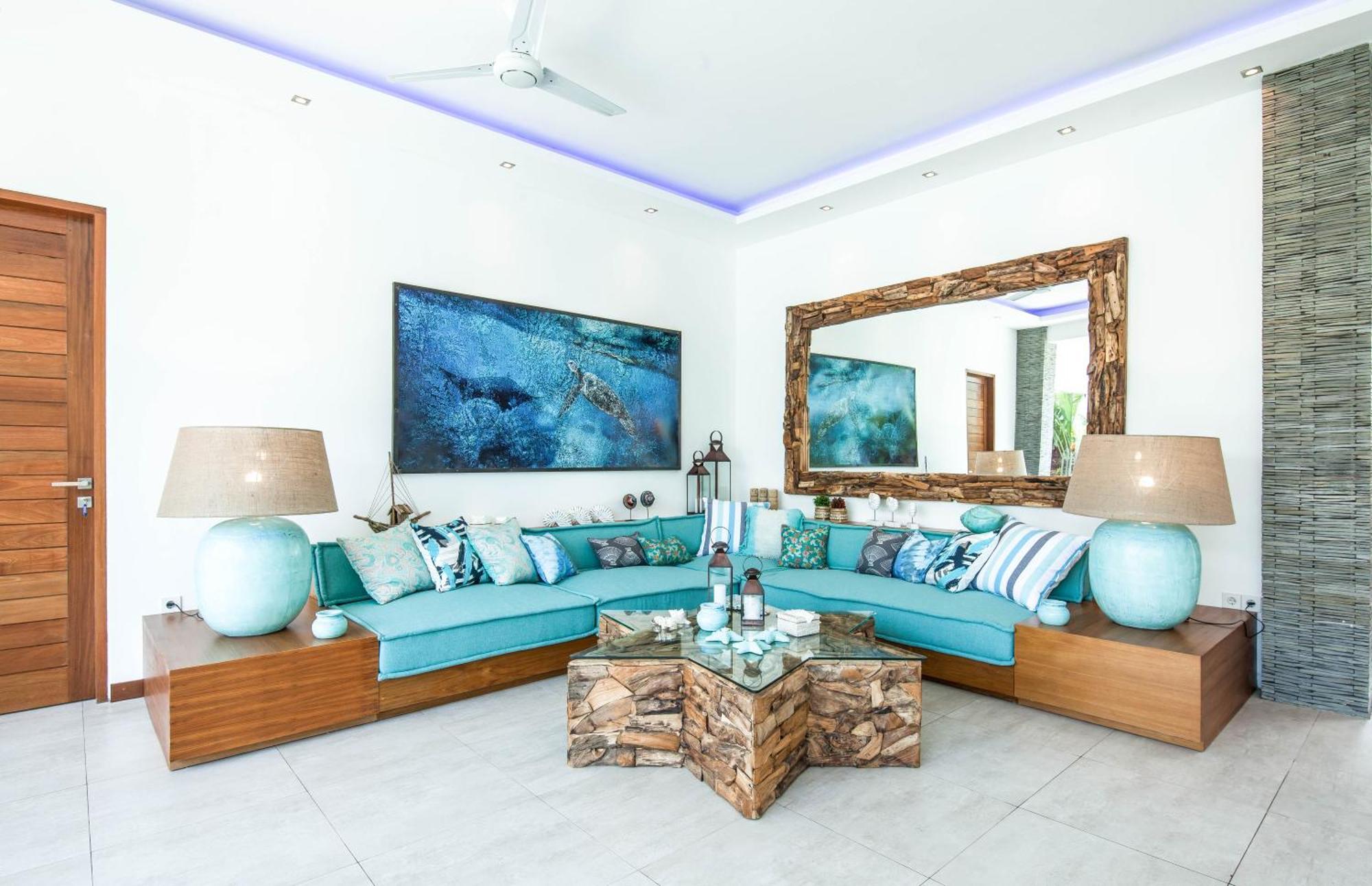 Villa 5br Designer Villa, Walk To Beach, Luxury Living *